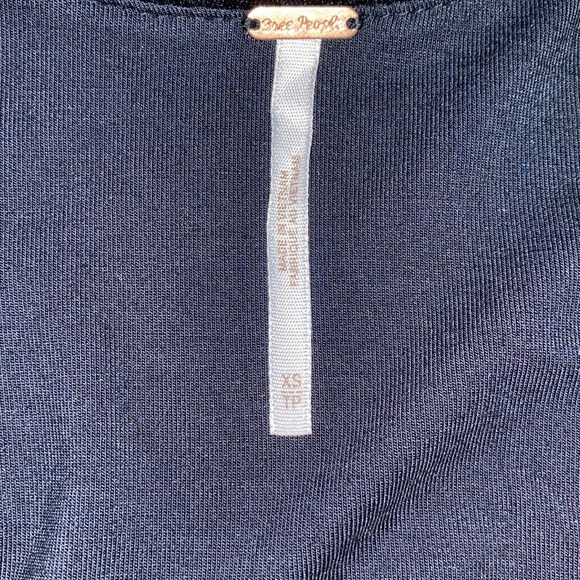 FREE PEOPLE
Perfect Date Cowlneck Top In Black - Picture 4 of 5